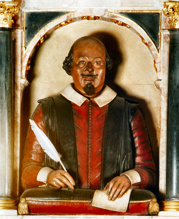 Stratford Shakespeare bust